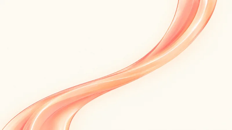 Peach Mac wallpaper: light, coral on cream