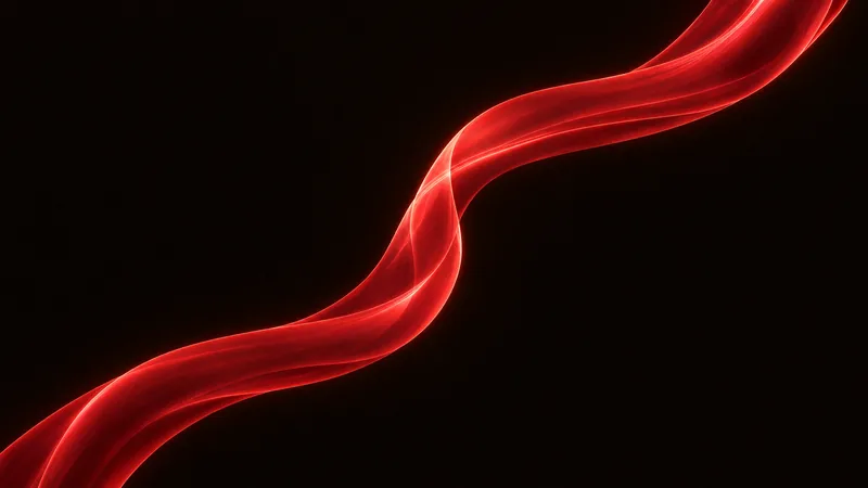 Rose Mac wallpaper: rose red ribbon on black